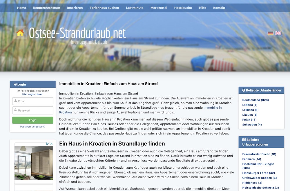 Ostsee-Strandurlaub.net